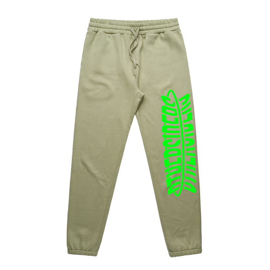 "WARPED" Sweatpants - Green