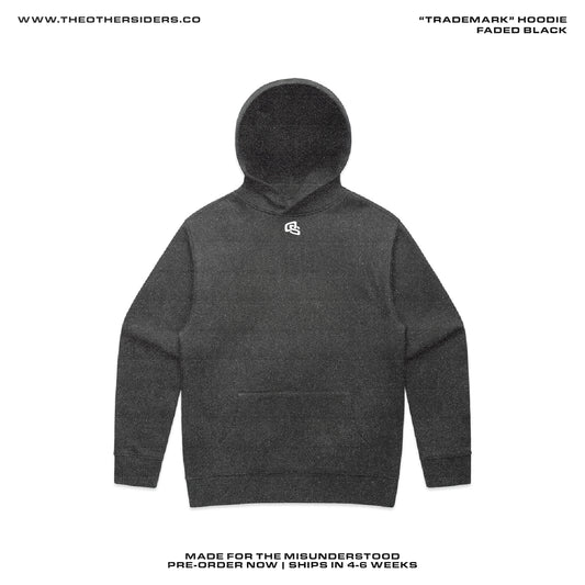 "TRADEMARK" HOODIE - BLACK