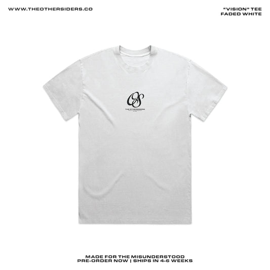 "BLUR" TEE - WHITE