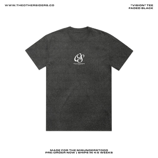 "BLUR" TEE - BLACK